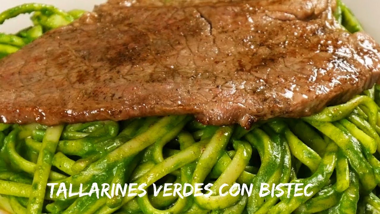 Tallarines Verdes / Salsa Al Pesto / Receta Peruana - YouTube