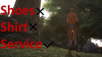 ES IV Oblivion with no equipment #4 (first play through and challenge) they call me, the Vamzard