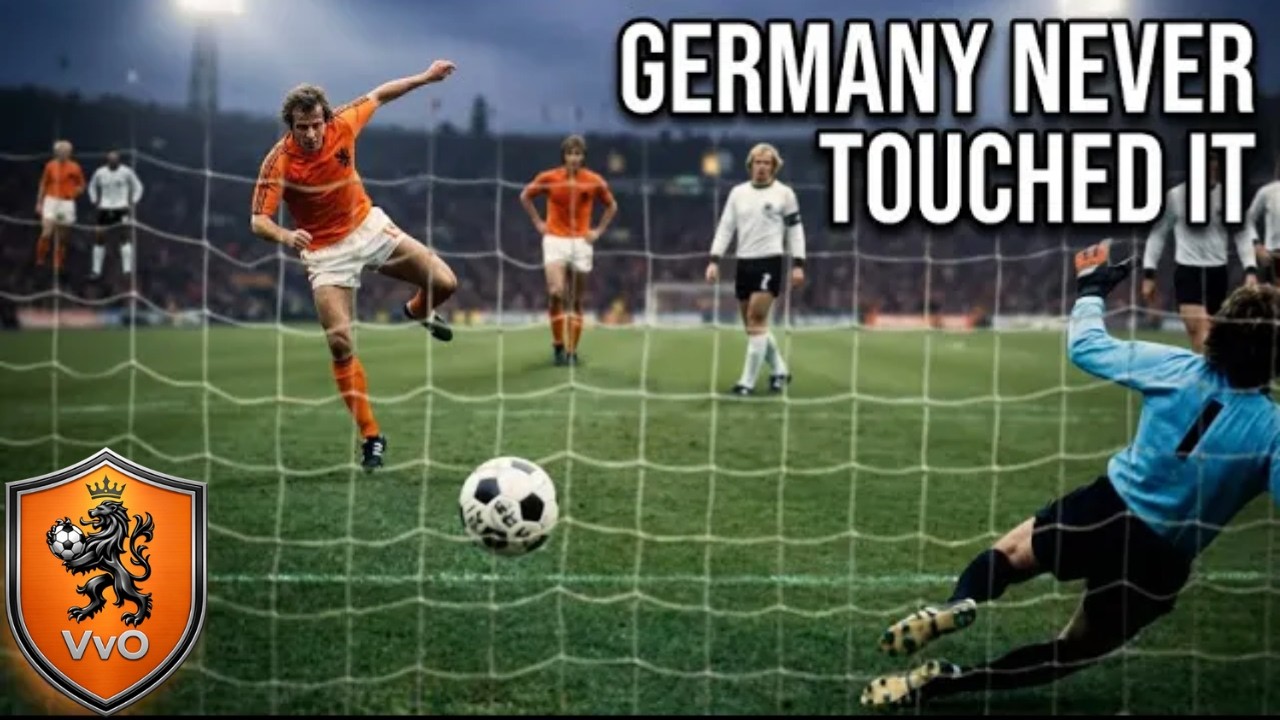Oranje Scored Before Germany Touched the Ball | 1974 World Cup Final