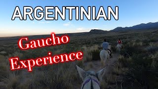 GAUCHO TOUR MENDOZA (COWBOY TOUR) - BACKPACKING ARGENTINA 🇦🇷 screenshot 2