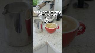 Top Tips for Steaming Alternative Milks on the Bambino 👌