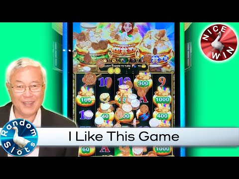 Triple Coin Treasures Shamrock Fortunes Slot Machine Nice Win