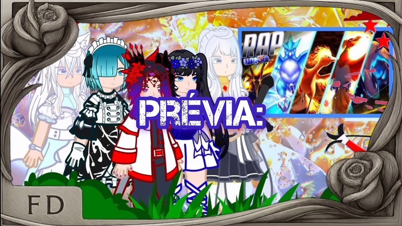 Fandom reagindo ao rap dos //Aves Lendárias// (AS) @TCPunters (Gacha nebula).