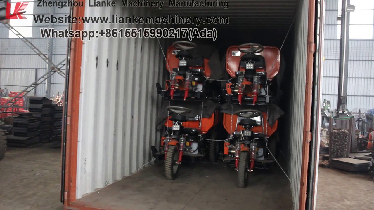 1 ton/2 ton self-loading mini dumper underground mining truck ,delivery to Peru