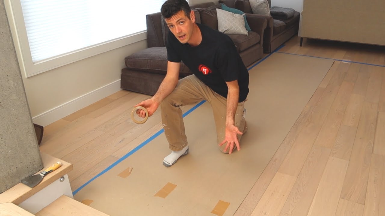 Protect Hardwood Floors Ram Board, How To Protect Newly Finished Hardwood Floors During Construction