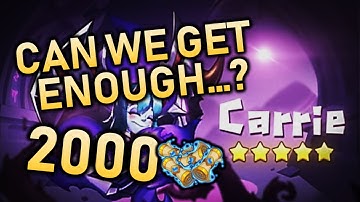 IDLE HEROES: 2000 Scrolls! Can we get the E5 Carrie?!