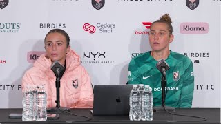 Angel City FC Press Conference: 05.23.24 | Head Coach Becki Tweed, Madi Curry, and DiDi Haračić