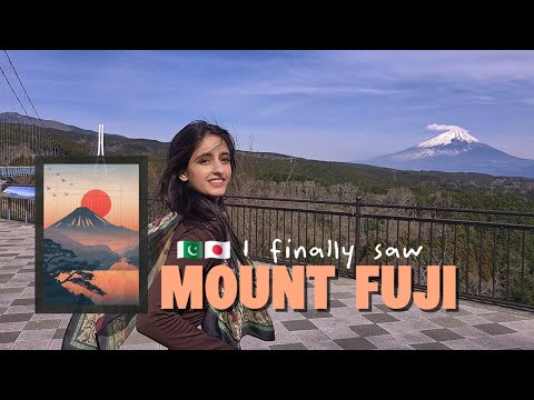 🇵🇰🇯🇵 Is Mount Fuji Actually Hard to See? | I woke up and saw Fuji