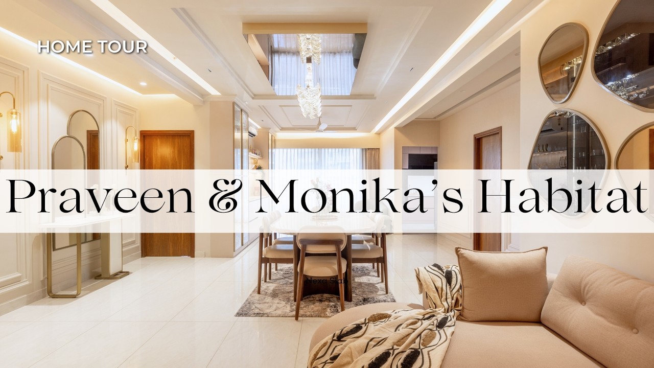 Экскурсия по роскошному дому с 4 спальнями в престижном районе Беверли-Хиллз, Кокапет, Хайдарабад