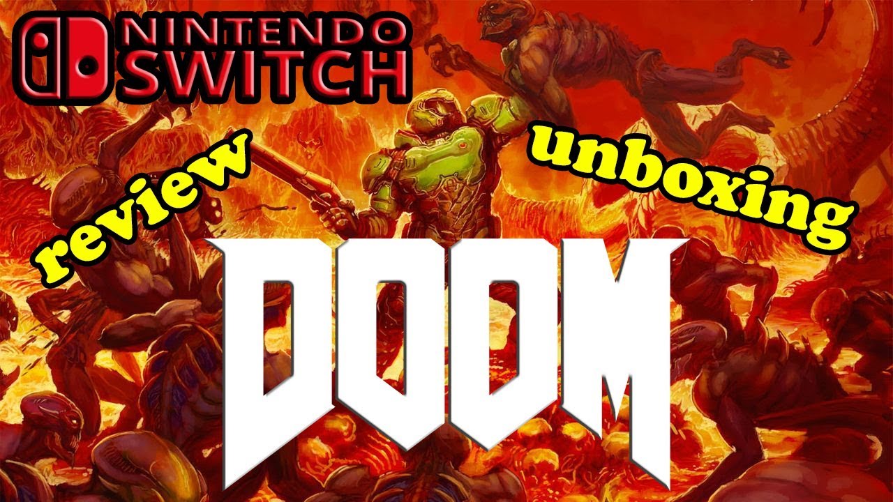 👆Doom на Nintendo Switch 👆 Распаковка и ОБЗОР! - YouTube