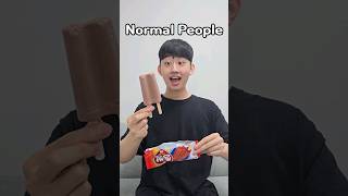 How To Eat Chocolate Ice Cream5 -Normal People vs Psychopaths-