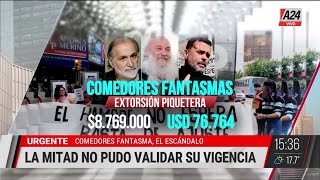 🔴 Planes Extorsión Y Escándalo Piquetero: La Mitad De Los Comedores No Pudo Validar Su Vigencia