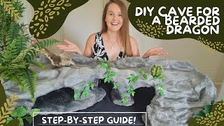 DIY Cave Build For a Bearded Dragon - Step-by-step guide!