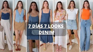 7 días 7 looks con DENIM - Marilyn&#39;s Closet