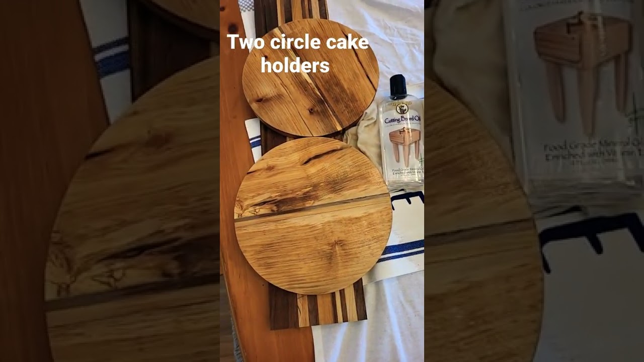 handmade cake stand
