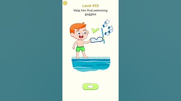 Delete Puzzle: Erase One Part - level 433 | #shorts