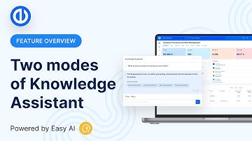 Easy Redmine 14: Two modes of Knowledge Assistant by Easy AI