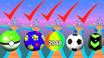 Going Balls VS Action Balls VS Ball Games Gameplay Race 42, Android game