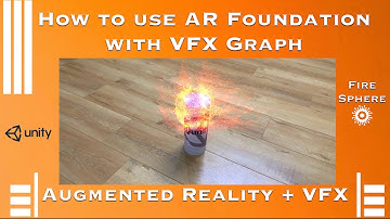 How to use VFX Graph with AR Foundation in Unity? #apple #arkit #unity