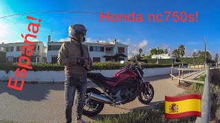 Honda NC 750S  Испания. Покатушки.