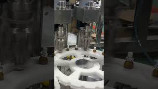 High Speed Monoblock Saline Nasal Spray Liquid Filling Capping Machine, GMP Filler Crimper Equipment