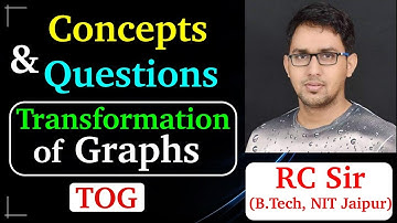 Concepts and Questions of Transformation of Graphs || TOG || JEE Main and Advanced | By- RC Sir