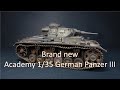 Brand new 1/35 Academy German Panzer III