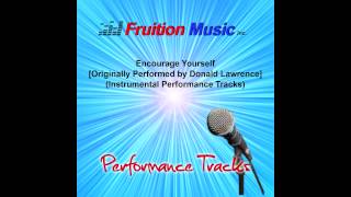 Encourage Yourself (Low Key) [Originally by Donald Lawrence] [Instrumental Track] SAMPLE chords