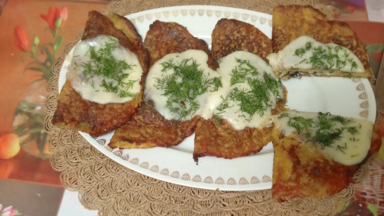 ❄️Очень вкусные картофельные блины с начинкой из курицы и грибов.