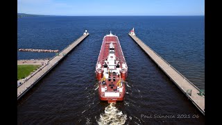 Dirk S Vanenkevort Interrupting Our Aerial Bridge Project Meeting Departing Duluth June 08, 2021