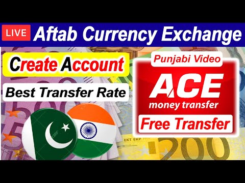How to Create Account Ace Money Transfer - Aftab Currency Exchange Account - Money Transfer to India