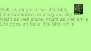 little bitty lyrics