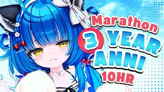 【3 YEAR ANNI Marathon】10 Hours of Fun 🎉【Poko Rakun】 @rakunpoko