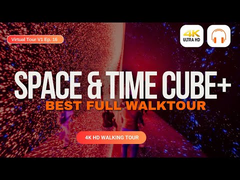 [4K] Full Walk Tour SPACE & TIME CUBE + BEST First-Ever Immersive Art Museum in the Philippines