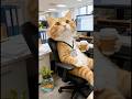 Wow!big boss!😄👍#cat #funny #funny #cute #ai