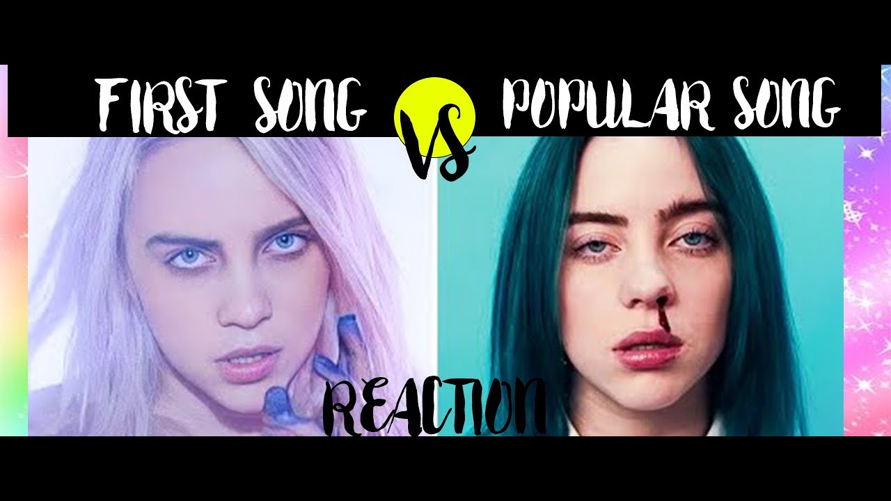 ARTIST FIRST SONG VERSUS POPULAR SONG !? - YouTube