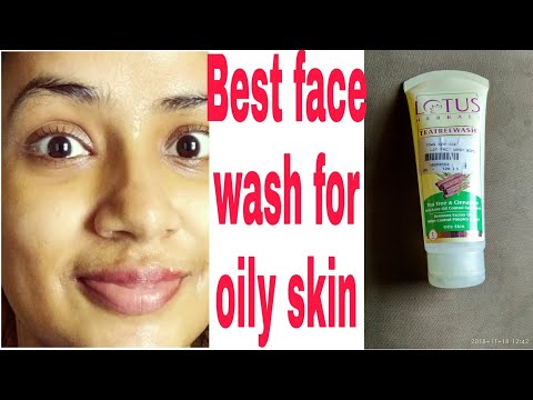 Lotus teatree face wash review/best face wash for oily n acne prone skin