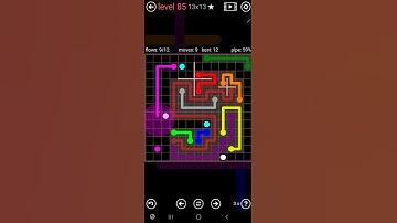 How To Solve Flow Free Star Field Pack Level 85 13x13 Harder Board Walk Through Solution Walkthrough