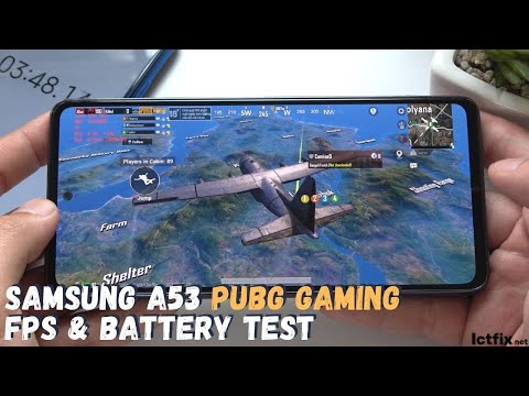 Samsung Galaxy A53 PUBG Gaming test | Exynos 1280, 120Hz Display