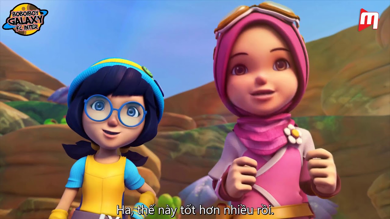 (Vietsub) Boboiboy Galaxy Episode 18 Moment - Welcome home Cattus ...