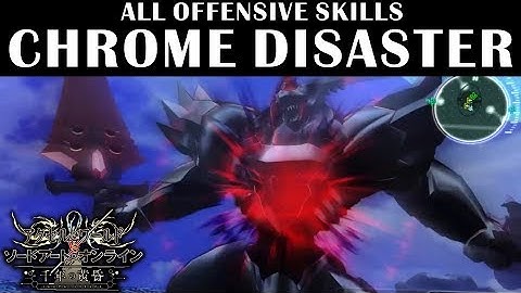 Chrome Disaster All Skills - Accel World vs Sword Art Online