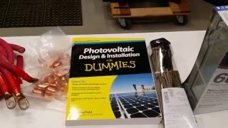 DIY-Materials for a solar system