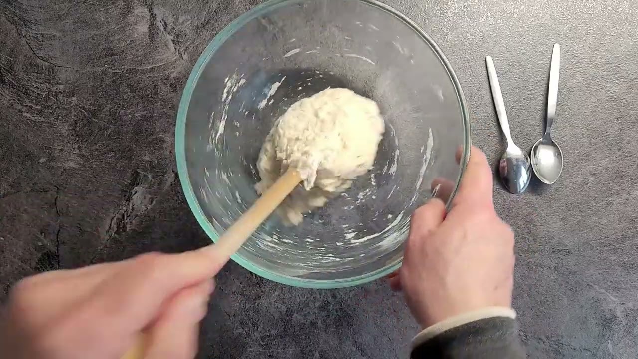 Kváskový chleba pro začátečníky od úplného začátku 1. díl. chlebová placka