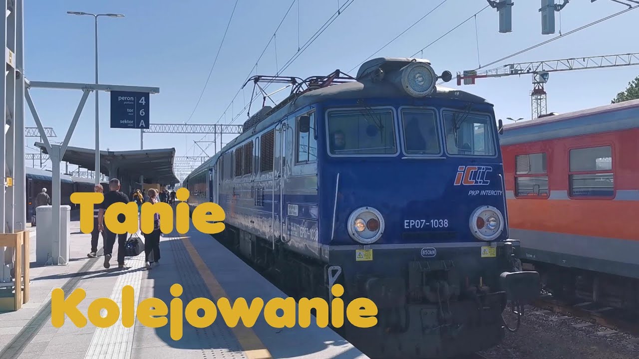 IC 57100 IC UKIEL Olsztyn Główny - Zielona Góra Główna - Polish Intercity Train - Tanie Kolejowanie