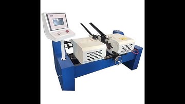 Double-headed round bar chamfering machine