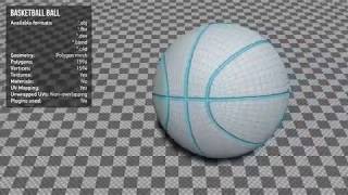🏀 Basketball Ball | 3D Model screenshot 1