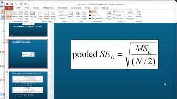 V10.5 - Within-Subjects Factorial ANOVA Simple Main Effects in SPSS