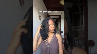 i love trying new products but ever since i started my loc journey i’ve kept it simple. #locs