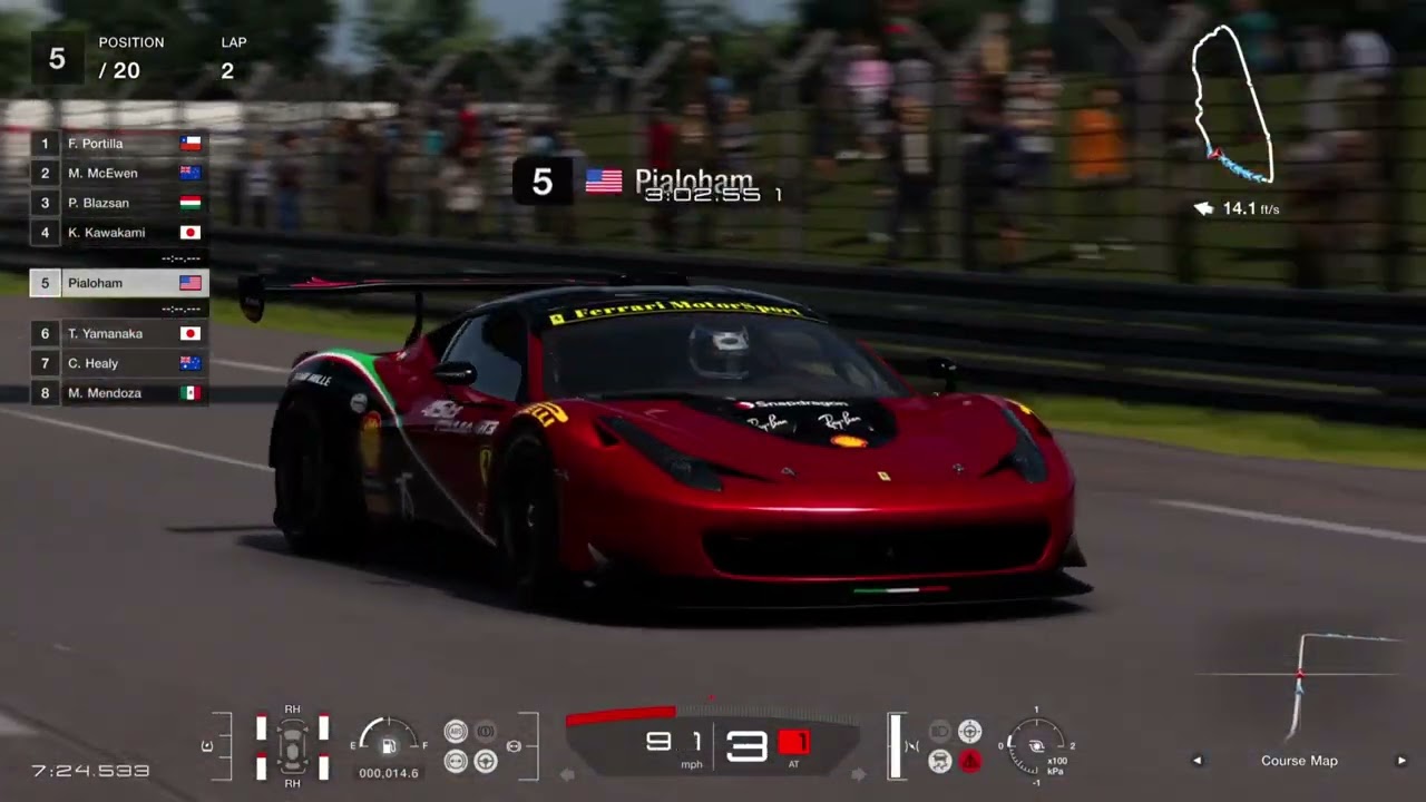 Another Money-Making Daily Grind | 825K Credits | Ferrari 458 Italia GT3 | WTC700 | Lemans | GT7 PS5