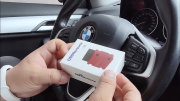 OBDResource P02 OBD2 Scanner Support iPhone Test with BMW X1